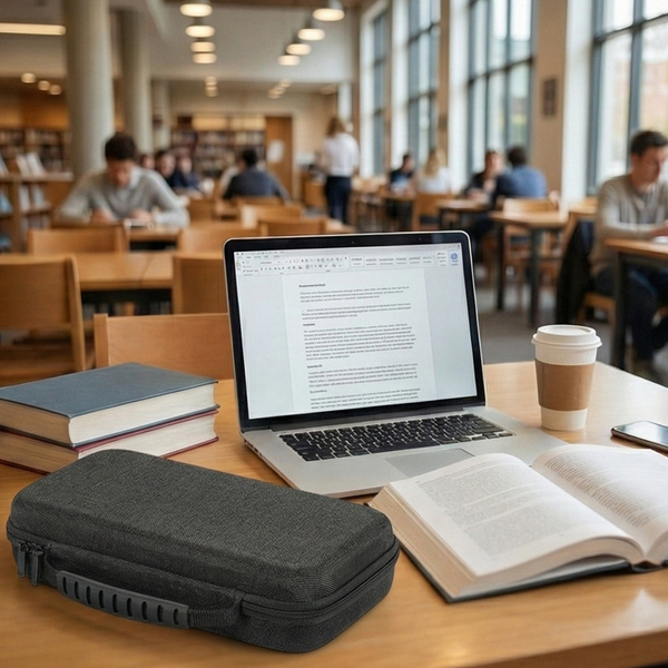 Etui do Nintendo Switch 2 2025 Wzmocnione do konsoli, czarne - ochronne z podstawką, dostęp do portów i przycisków