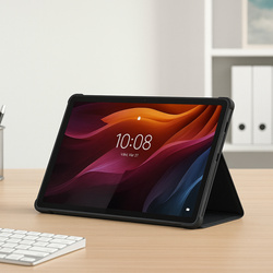 Etui Smart z klapką do Lenovo Tab K11 Plus 11.45 / Lenovo K11 Plus, czarne - ochronne z podstawką