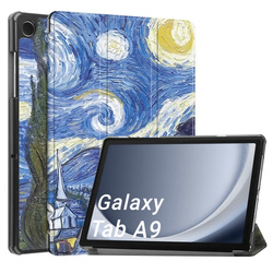 Etui Graficzne do Samsung Galaxy Tab A9 8.7 / Galaxy Tab A9 X110, Starry Sky - ochronne z podstawką