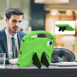 Etui FunColor do Lenovo Idea Tab 11, zielone - ochronne z podstawką