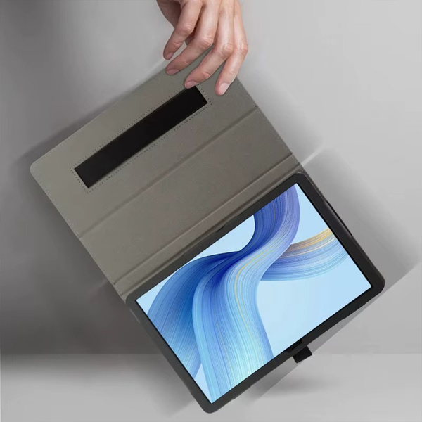 Etui do Redmi Pad 2 Pro 12.1 2025 z klapką i podstawką - czarne