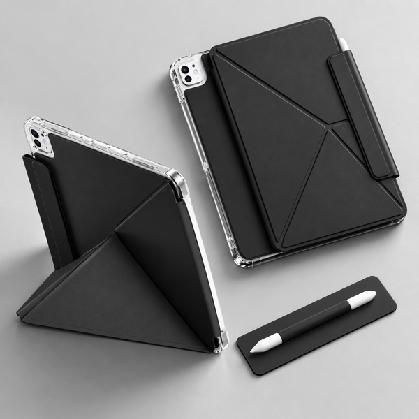 Etui Origami do Apple iPad Air 13 M4 M3 M2 2026/25/24 gen 8/7/6 - czarne