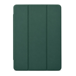 Etui Trifold do Galaxy Tab S10 Lite 10.9/ S10 FE/ S9 FE/ S9/ S8 z miejscem na rysik - zielone
