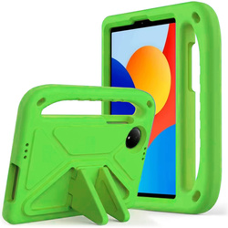 Etui pancerne FunColor do Xiaomi Redmi Pad SE 8.7 2024, zielone - ochronne z podstawką
