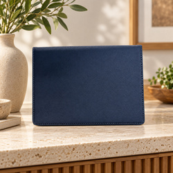 Etui obrotowe do Huawei MediaPad T3 10 9.6 z klapką i podstawką - granatowe