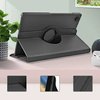 Etui Obrotowe 360 do Samsung Galaxy Tab A9 8 / Galaxy Tab A9 X110, czarne - ochronne z podstawką