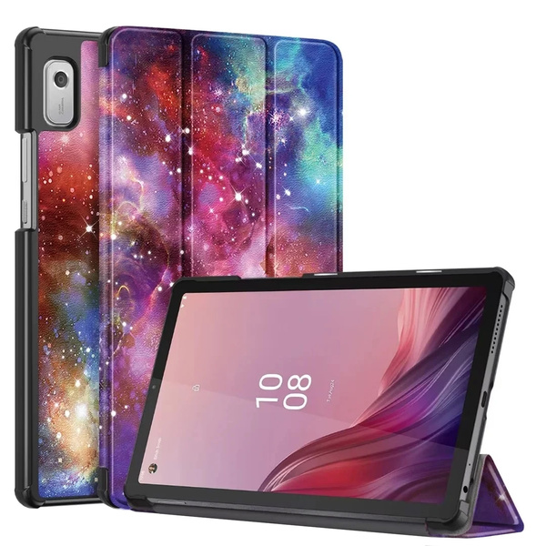 Etui Graficzne z klapką Smart do Lenovo Tab M9 2023 / Tab M9 2023 TB310 - ochronne z podstawką
