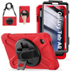 Etui pancerne Shockproof do Samsung Galaxy Tab A9 8 / 8.7 2023, czerwone - ochronne