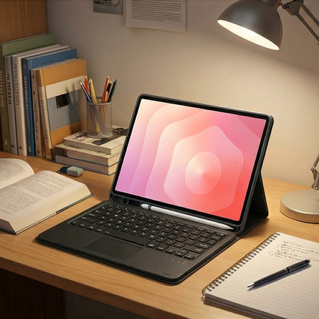 Etui klawiatura do Samsung Galaxy Tab A11+, czarne