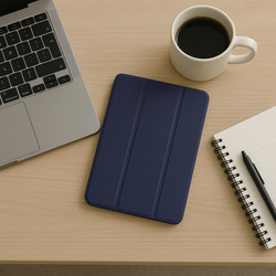 Etui Smart z magnetyczną z klapką do Xiaomi Redmi Pad SE 8.7 2024, granatowe - ochronne z podstawką