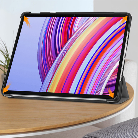 Etui SMART do Xiaomi Redmi Pad PRO 12.1 2024 z klapką podstawka budzenie, szare