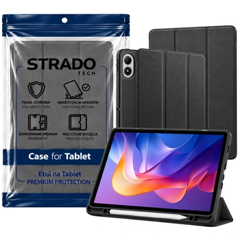 Etui Smart Pencil do Redmi Pad 2 11 2025 z miejscem na rysik - czarne