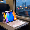 Etui z klawiaturą do Lenovo Idea Tab 11 2025, różowe - ochronne z podstawką