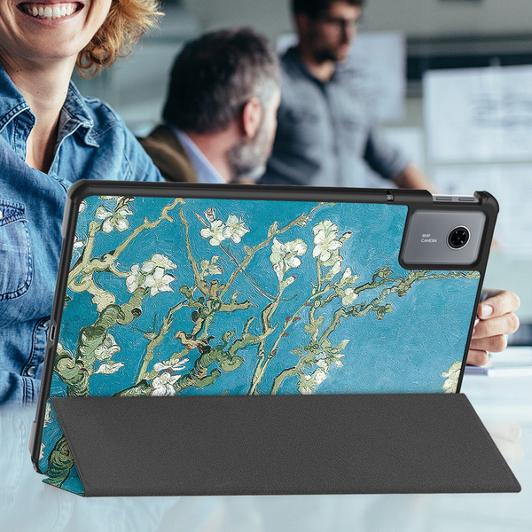 Etui Graficzne do Lenovo Idea Tab 11 z klapką - ochronne z podstawką