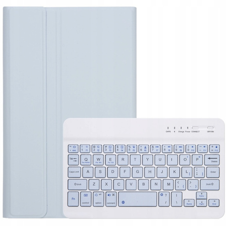 Etui z klawiaturą Bluetooth do Samsung Galaxy Tab A9 8.7 CFX110 (Niebieskie)