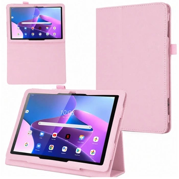 Etui do Lenovo Tab 10.1 2025 TB311FU TB311XU ZAEH0040PL z klapką - różowe