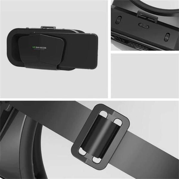 Okulary VR 3D do wirtualnej rzeczywistości gogle Shinecon G10 + GamePad - do smartfona