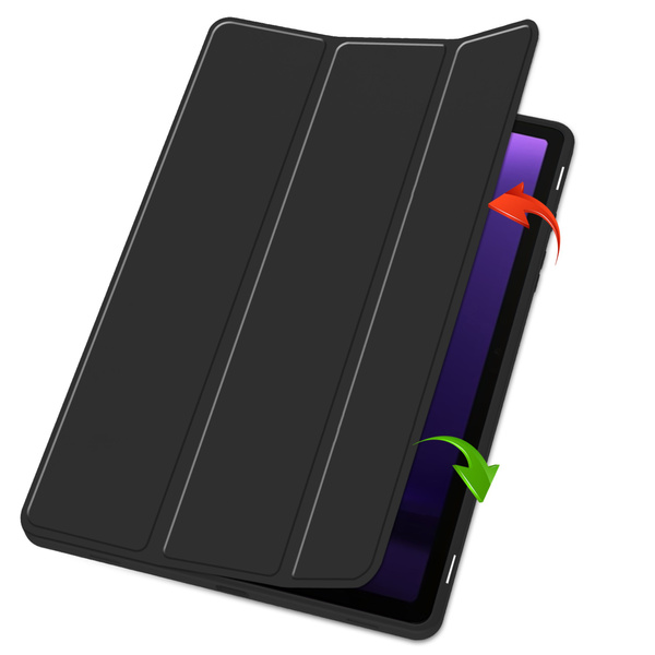 Etui Smart Pencil do Samsung Galaxy Tab S9 SM X716 S9 FE S10 FE Lite, czarne - ochronne