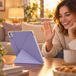 Etui Origami do Apple iPad Air 13 M4 M3 M2 2026/25/24 gen 8/7/6 - fioletowe