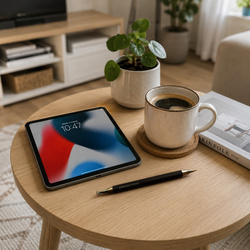 Precyzyjny rysik 2w1 z długopisem stylus pen do tabletu telefonu, czarny