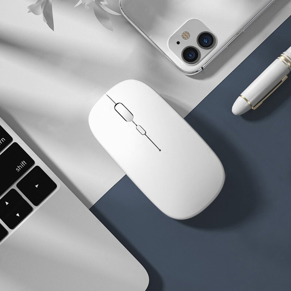 Myszka Bezprzewodowa mysz komputerowa Bluetooth 2.4G Sensor Optyczny, czarna