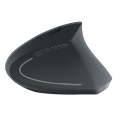 Bezprzewodowa Mysz Pionowa ergonomiczna wertykalna Cliry 2.4 GHz optyczna, czarny
