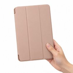 Etui Smart do Galaxy Tab A11 X135/X133 A9 SM-X115/SM-X110 z klapką - różowe