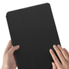 Etui Smart do Lenovo Idea Tab Pro / Pro MT 2025, czarne - ochronne z podstawką, dostęp do portów i przycisków