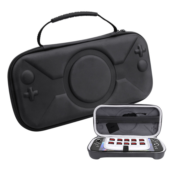 Etui Torba do Nintendo Switch 2 2025 na karty kabel wstrząsoodporna, czarne - ochronne z podstawką