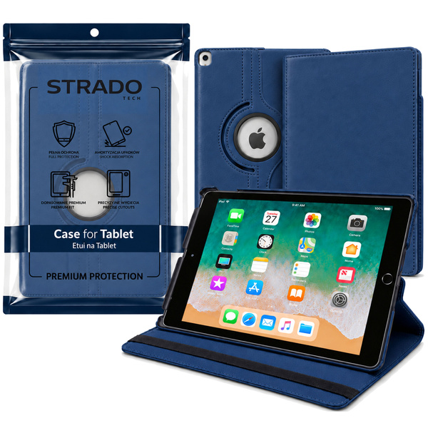 Etui obrotowe do Apple iPad Air/ Air 2 9.7" 2017/2018 gen 5/6 - granatowe