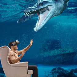 Okulary gogle wirtualna rzeczywistość 3D VR Vrg Pro X7 do telefonu max 7