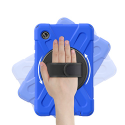 Etui pancerne Shockproof do Samsung Galaxy Tab A9 8 / 8.7 2023, niebieskie - ochronne