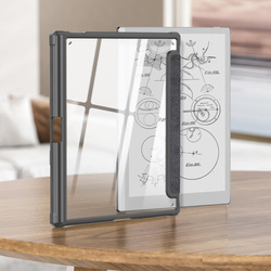 Etui Smart do Onyx Boox Go 10.3 z miejscem na rysik z klapką wake up, czarne - ochronne