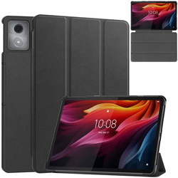 Etui Smart z klapką do Lenovo Tab K11 Plus 11.45 / Lenovo K11 Plus, czarne - ochronne z podstawką
