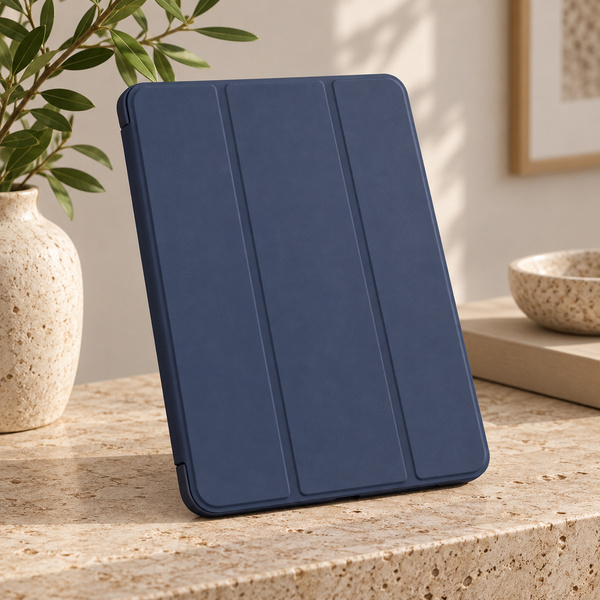 Etui Smart do Xiaomi Pad 7 / 7 PRO / Pad 8 / 8 PRO / Pad 9 z klapką i podstawką - granatowe