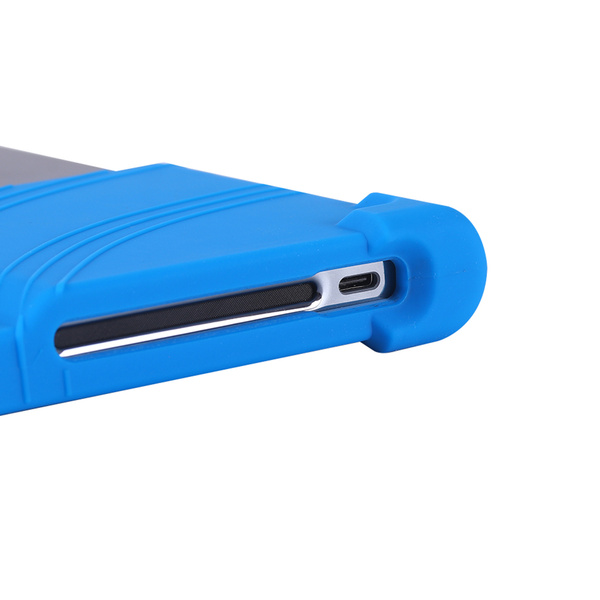 Etui pancerne do Lenovo Tab Plus TB351FU 11.5" z podstawką - niebieskie