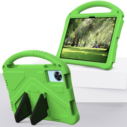 Etui FunColor do Lenovo Idea Tab 11, zielone - ochronne z podstawką