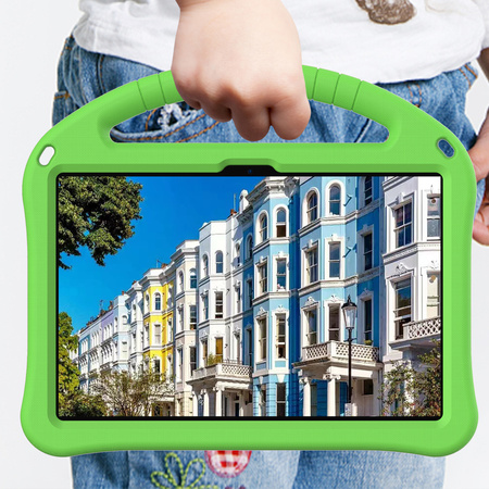 Etui FunColor do Lenovo Tab 10.1 2025 TB311FU TB311XU ZAEH0040PL podstawka, zielone
