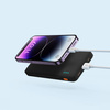 powerbank Baseus Airpow 20W 10000mAh z kablem Baseus Simple Series USB-A USB-C 30 cm, czarny