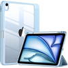 Etui Crystal Pencil do iPad Air 11 6 Gen M2 2024 / 7 Gen M3 2025 / iPad Air 11 Gen. 6 A2902 A2899 A2900, niebieskie - ochronne