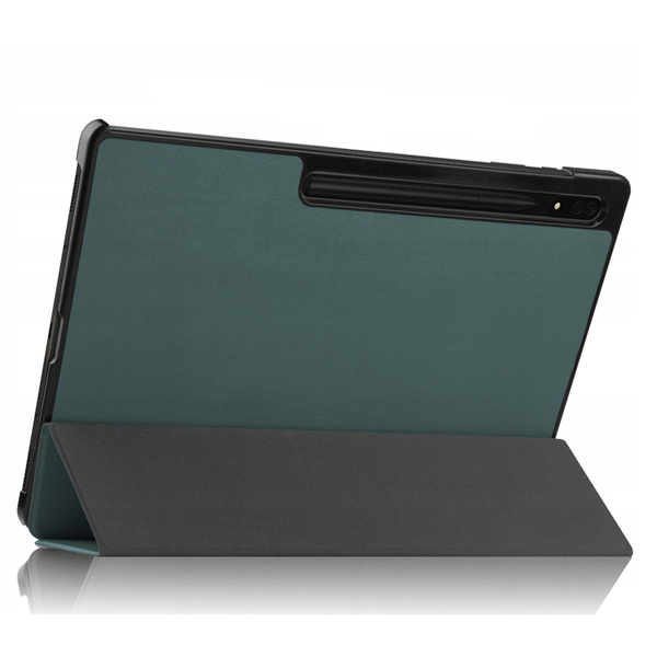 Etui Smart do Galaxy Tab S9 Ultra / S10 Ultra 14.6 X910 X916 X926, zielone - ochronne z podstawką