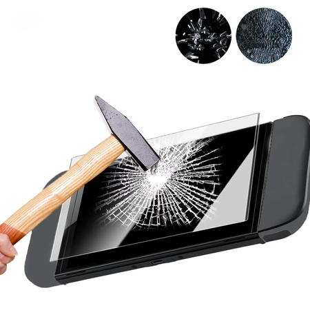 2X Szkło hartowane do Nintendo Switch OLED ochronne szybka 9H na ekran