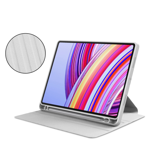 Etui Obrotowe Crystal Pencil do Xiaomi Redmi Pad Pro 12.1 2024 / Poco Pad - ochronne