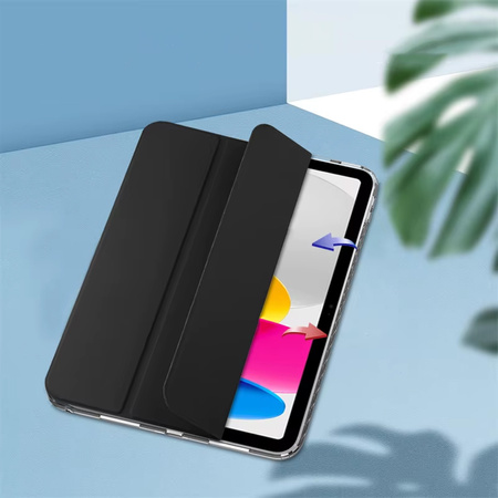 Etui Hard Crystal do APPLE IPAD 10.9" 10 GEN 2022 IPAD 11" A16 11 GEN 2025, czarne