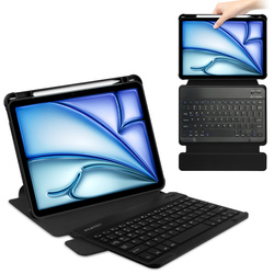 Etui z klawiaturą 360 do iPad Air 13 M4/ M3/ M2 2026/ 25/ 24 ochronne czarne