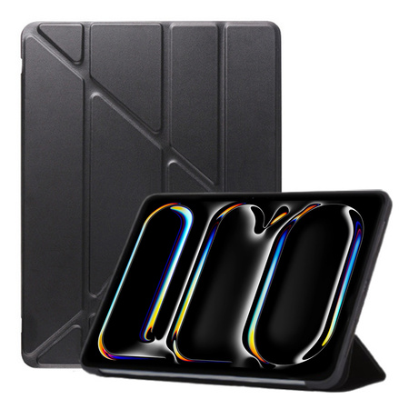 Etui Trifold Case obudowa do iPad Pro 13 Gen 5 A2925 A2926 A3007 / Gen. 5 A2925, czarne - ochronne