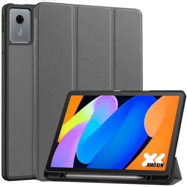 Etui z uchwytem na rysik do Lenovo Idea Tab 11 TB336FU TB336ZU ZAFR0378PL, szare