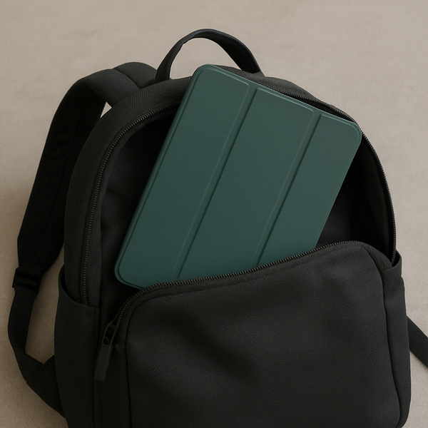 Etui Smart z magnetyczną z klapką do Xiaomi Redmi Pad SE 8.7 2024, zielone - ochronne z podstawką