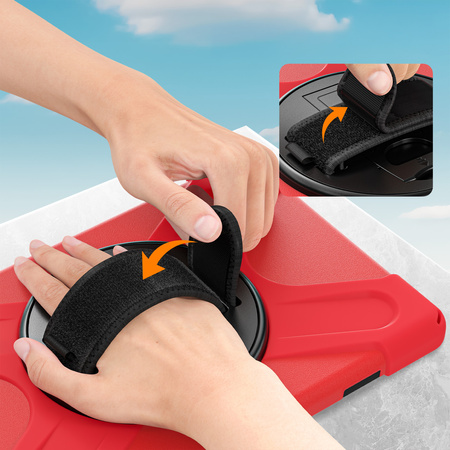 Etui do Samsung Galaxy Tab S10 FE Plus S10 FE+ 13.1" Pancerne z uchwytem