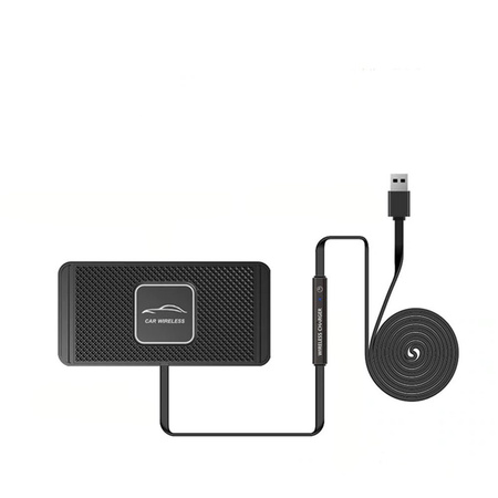 Bezprzewodowa ładowarka indukcyjna pad mata dokująca do samochodu SZYBKA